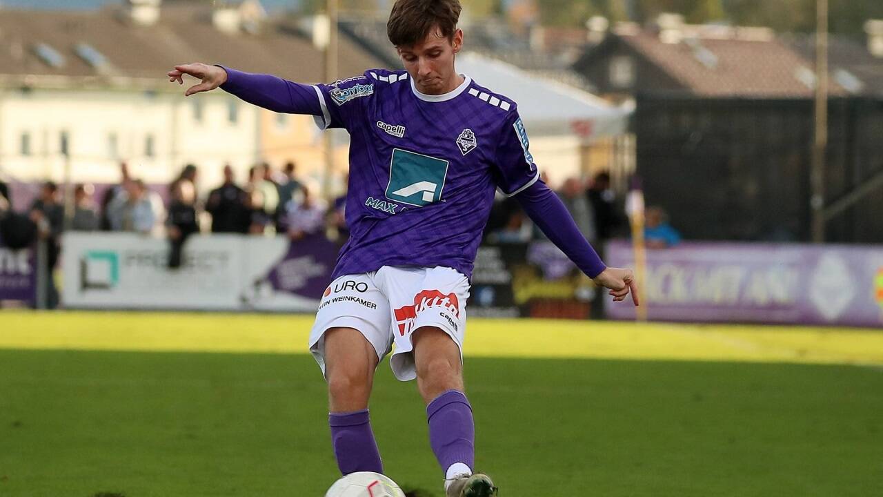 Nico Schiedermeier glänzte auch beim 2:0-Sieg von Austria Salzburg in Hohenems. 