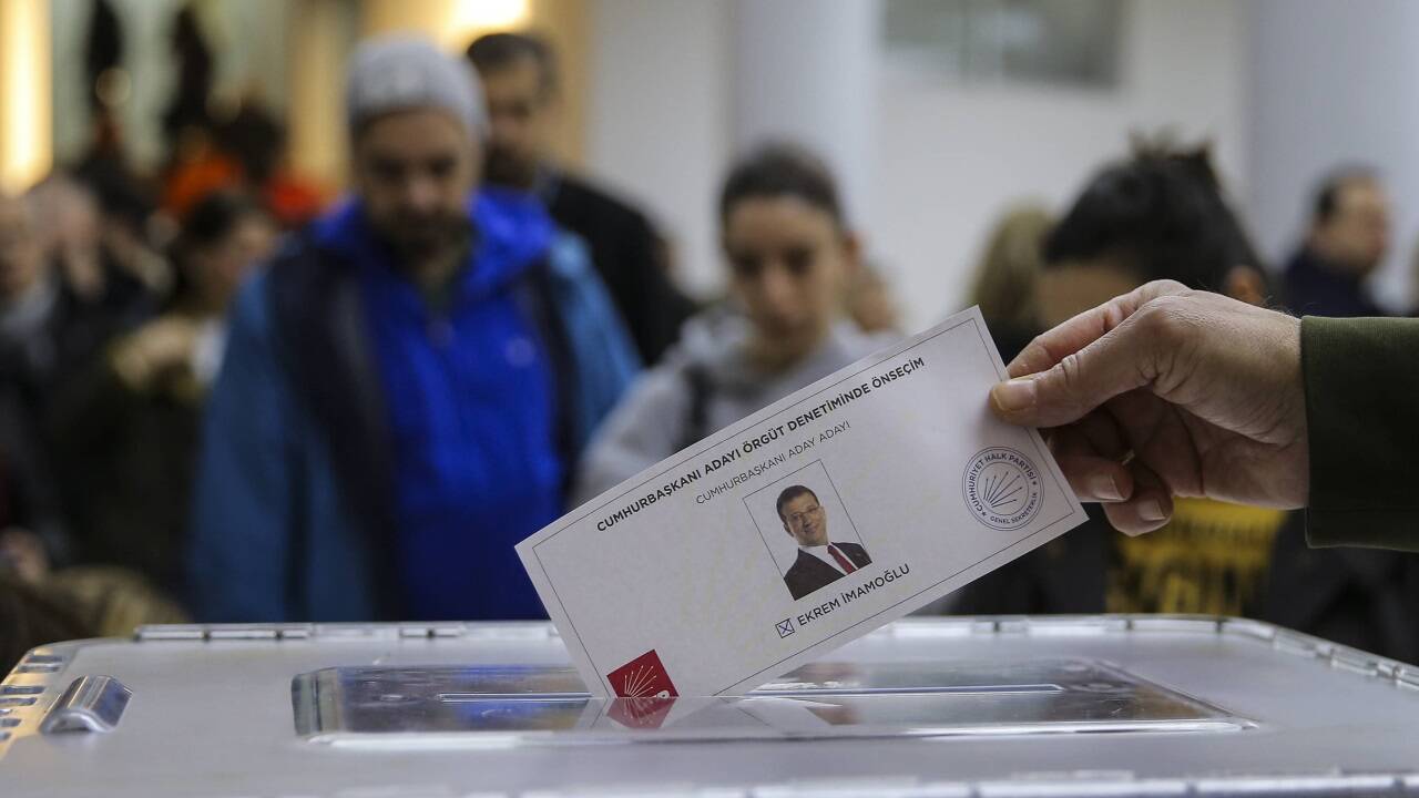 Imamoglu: Trotz Haft fand die Wahl zum Präsidentschaftskandidaten statt.   Imamoglu: Trotz Haft fand die Wahl zum Präsidentschaftskandidaten statt.
