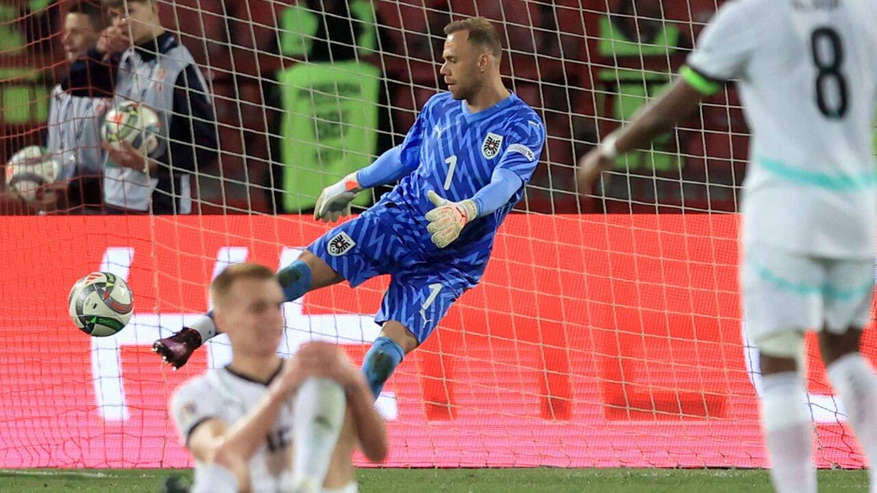 Torhüter Alexander Schlager ärgerte sich über ein unnötiges Gegentor. 