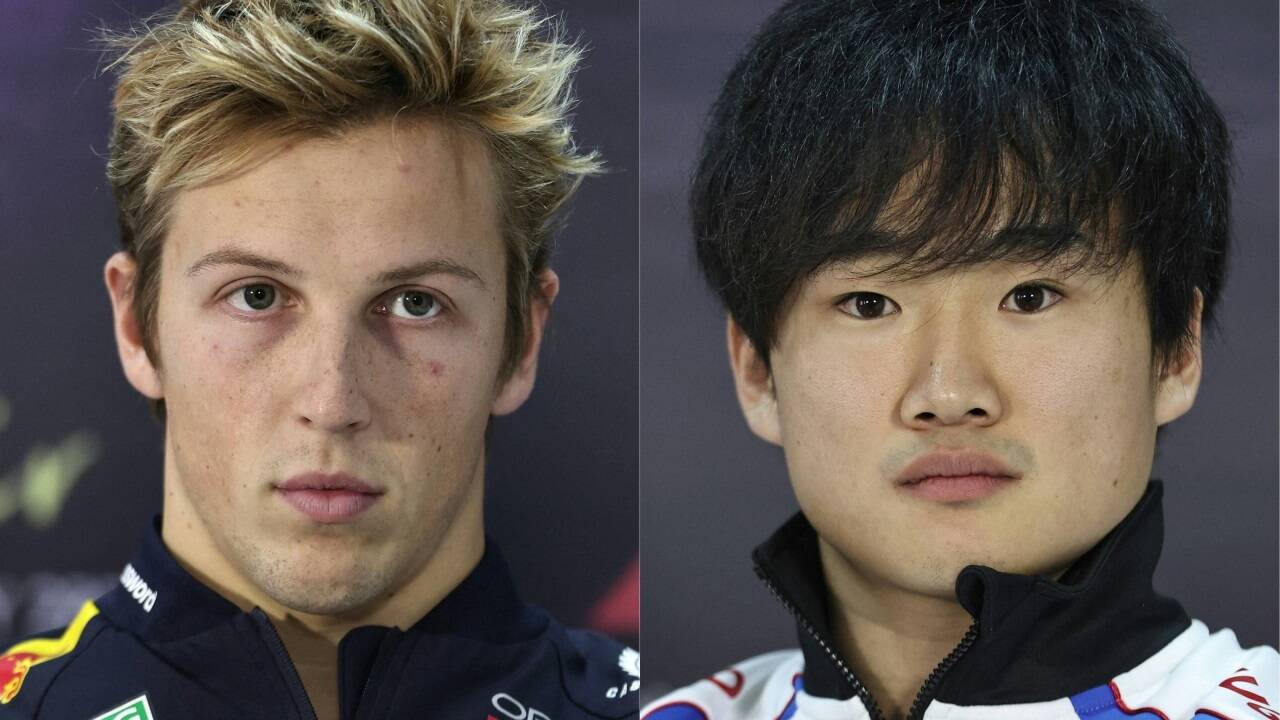 Liam Lawson muss einen Platz bei Red Bull Racing in der Formel 1 für Yuki Tsunoda räumen. Liam Lawson muss einen Platz bei Red Bull Racing in der Formel 1 für Yuki Tsunoda räumen.