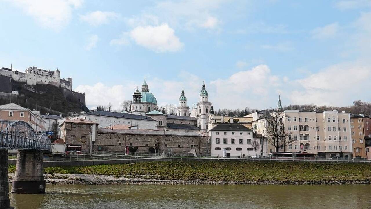 Blick auf die zwei Herzen.  