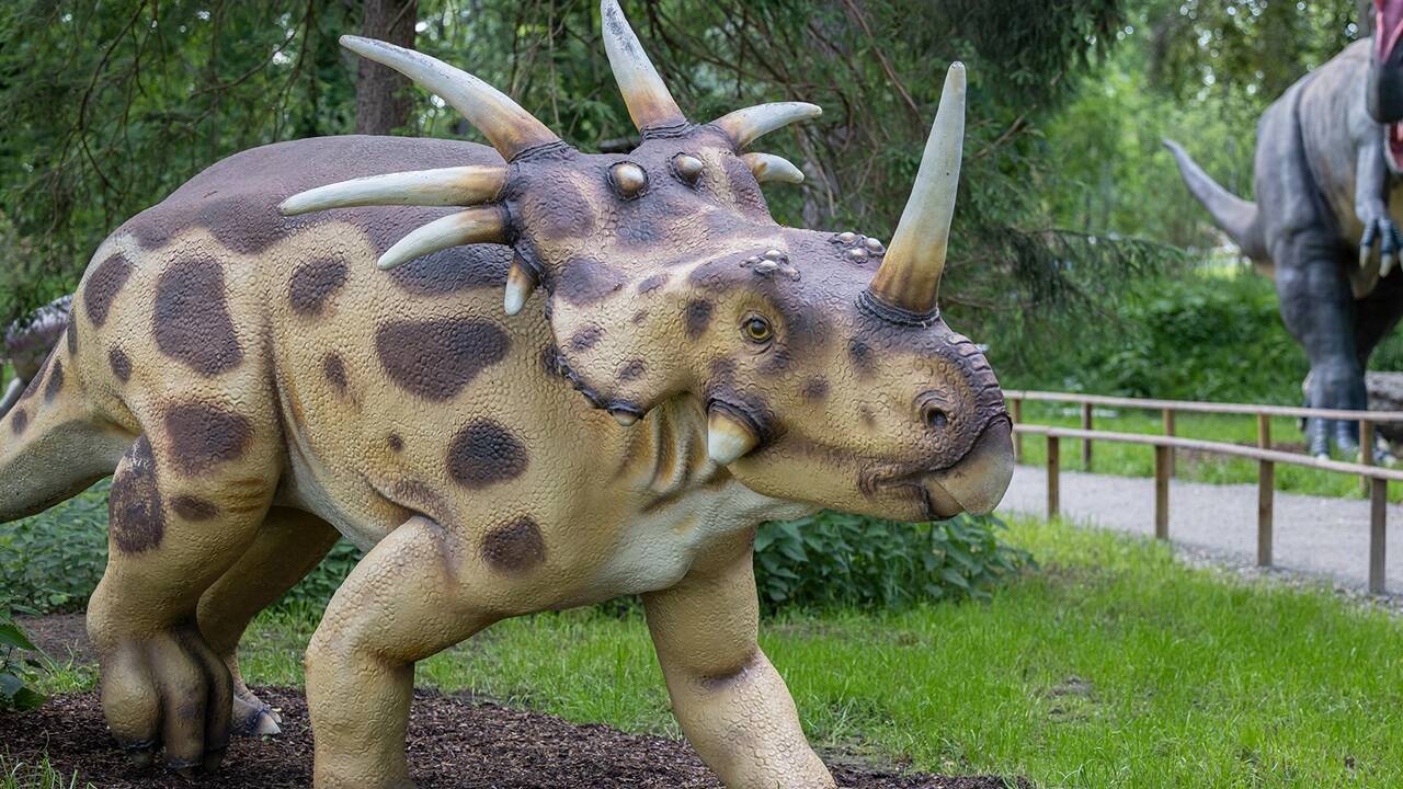 T-Rex, Triceratops und Co. haben sich in den letzten zwei Jahren zu Besucherlieblingen entwickelt und spannende Neuzugänge bringen 2024 frischen Wind in den Erlebnispark. 
