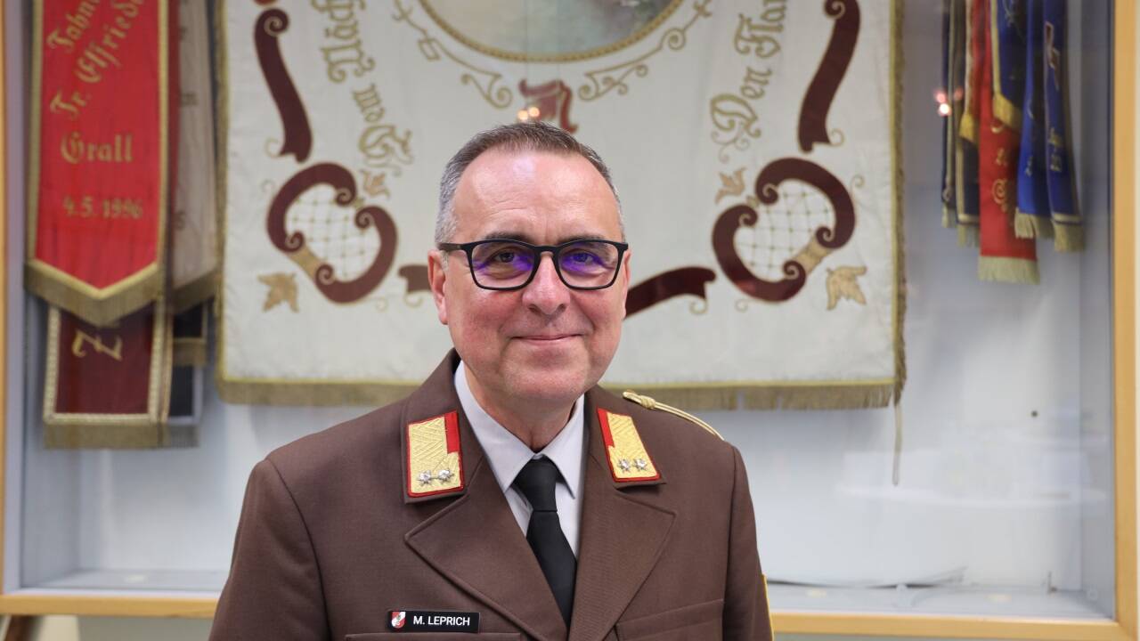 Michael Leprich, Kommandant der Freiwilligen Feuerwehr der Stadt Salzburg 