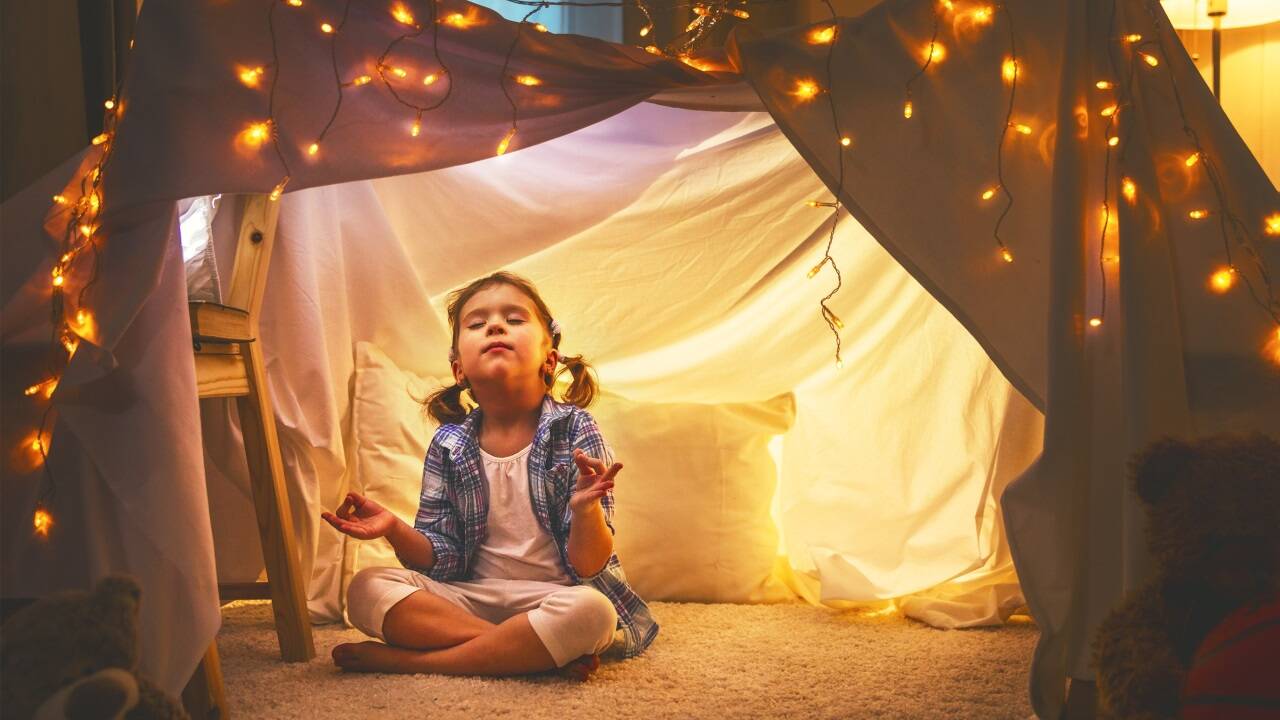 Meditation für den Nachwuchs mit dem Ziel: weniger Angst, dafür mehr Mut und Gefühlskontrolle. 