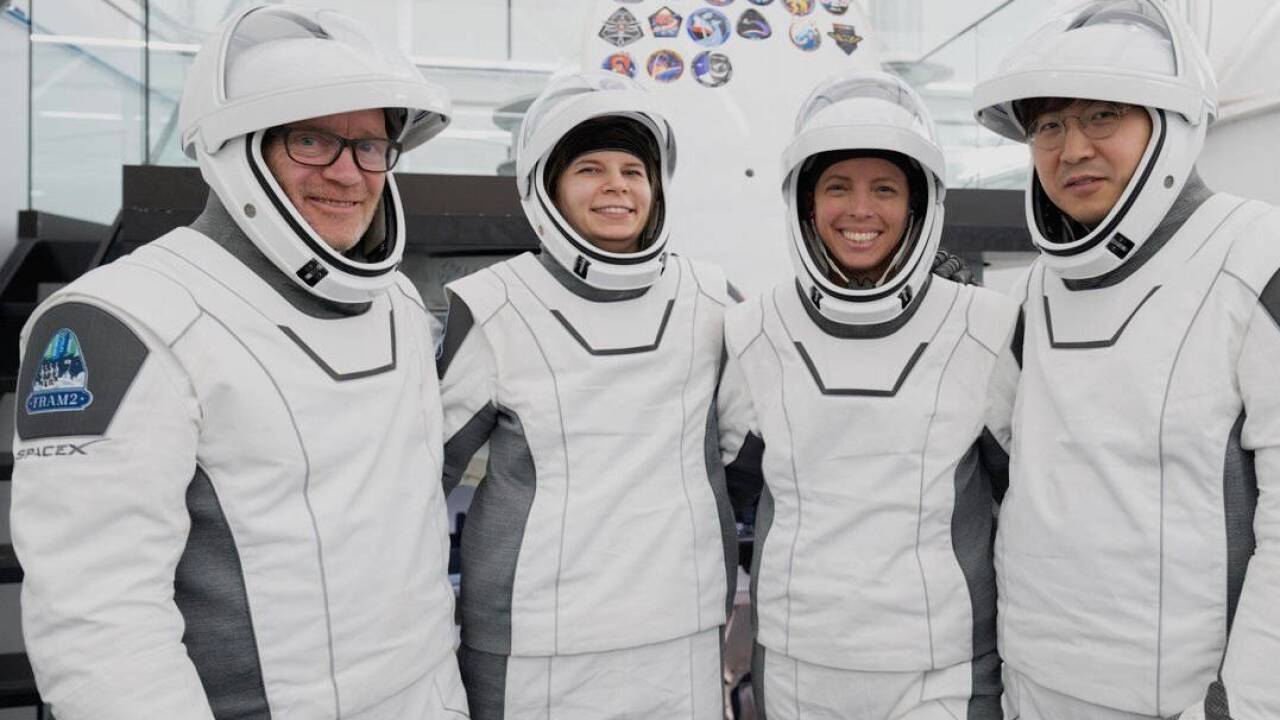 Die Crew: Eric Philips, Rabea Rogge, Jannicke Mikkelsen und Chun Wang. 
