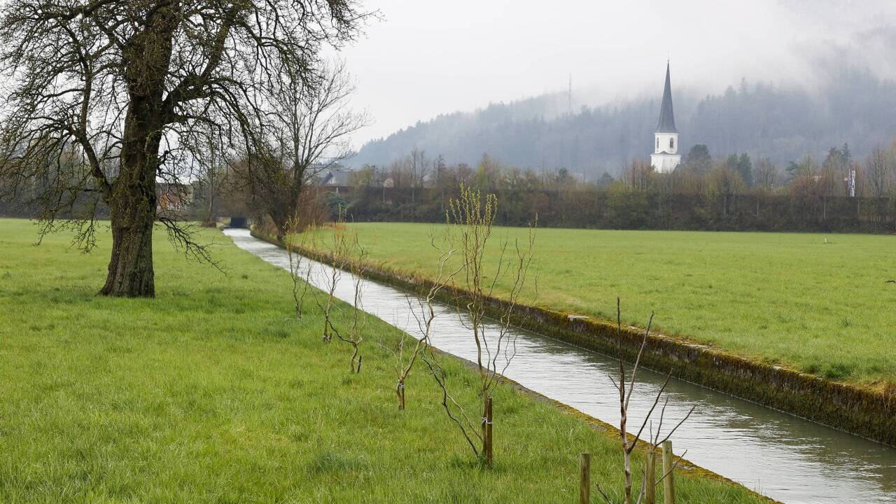 Die Idee für das Kraftwerk am Almkanal im Grödiger Ortsteil Eichet entstand vor drei Jahren. Baubeginn könnte im September sein.  