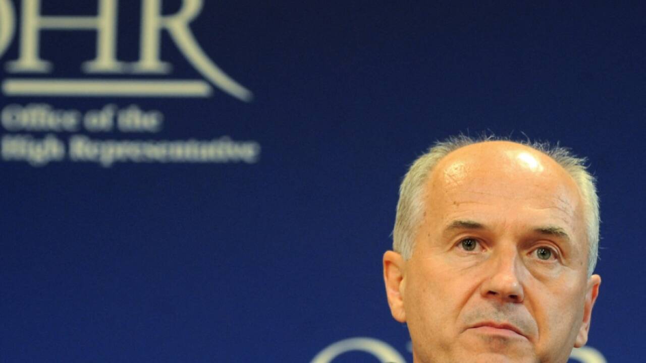 Inzko fordert mehr internationales Engagement in Bosnien (Archivbild) 