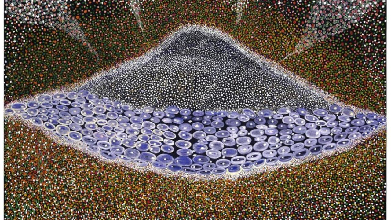 Magalí Herreras "In der Weite des Weltraums" aus 1988  Magalí Herreras 'In der Weite des Weltraums' aus 1988