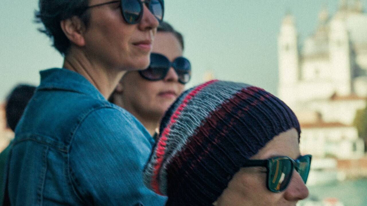 Pia Hierzegger (orne), Ursula Strauss und Diana Amft sind in „Altweibersommer“ auf einem Roadmovie nach Italien und ins Seelenleben.  