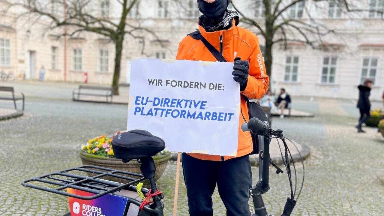 Zusteller, auch in Salzburg, erwarten sich Hilfe aus Brüssel. 