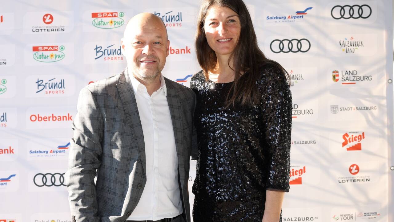 SN-Motorsport-Kolumnist Robert Lechner (Lechner Racing) mit Ehefrau Eva. 