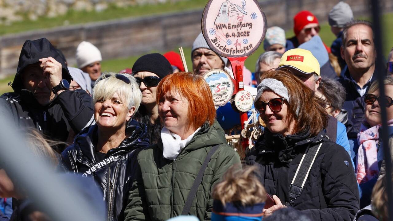 Bischofshofen lud zum WM-Empfang.  