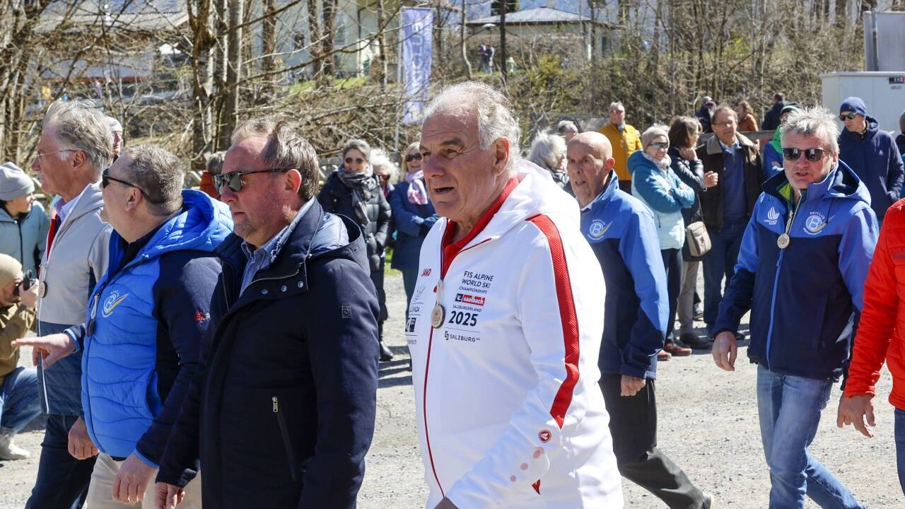 Landesverbandspräsident Bartl Gensbichler durfte auch nicht fehlen.  