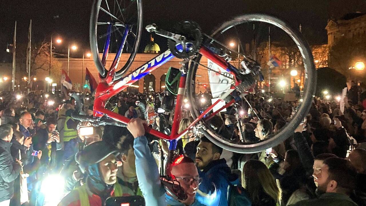 Die Radfahrer sind am späten Montagabend in Wien angekommen. 