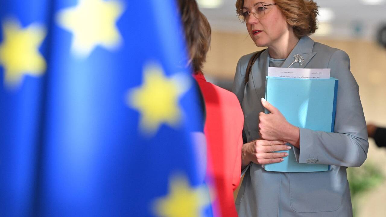 Henna Virkkunen, Vizepräsidentin der EU-Kommission. 