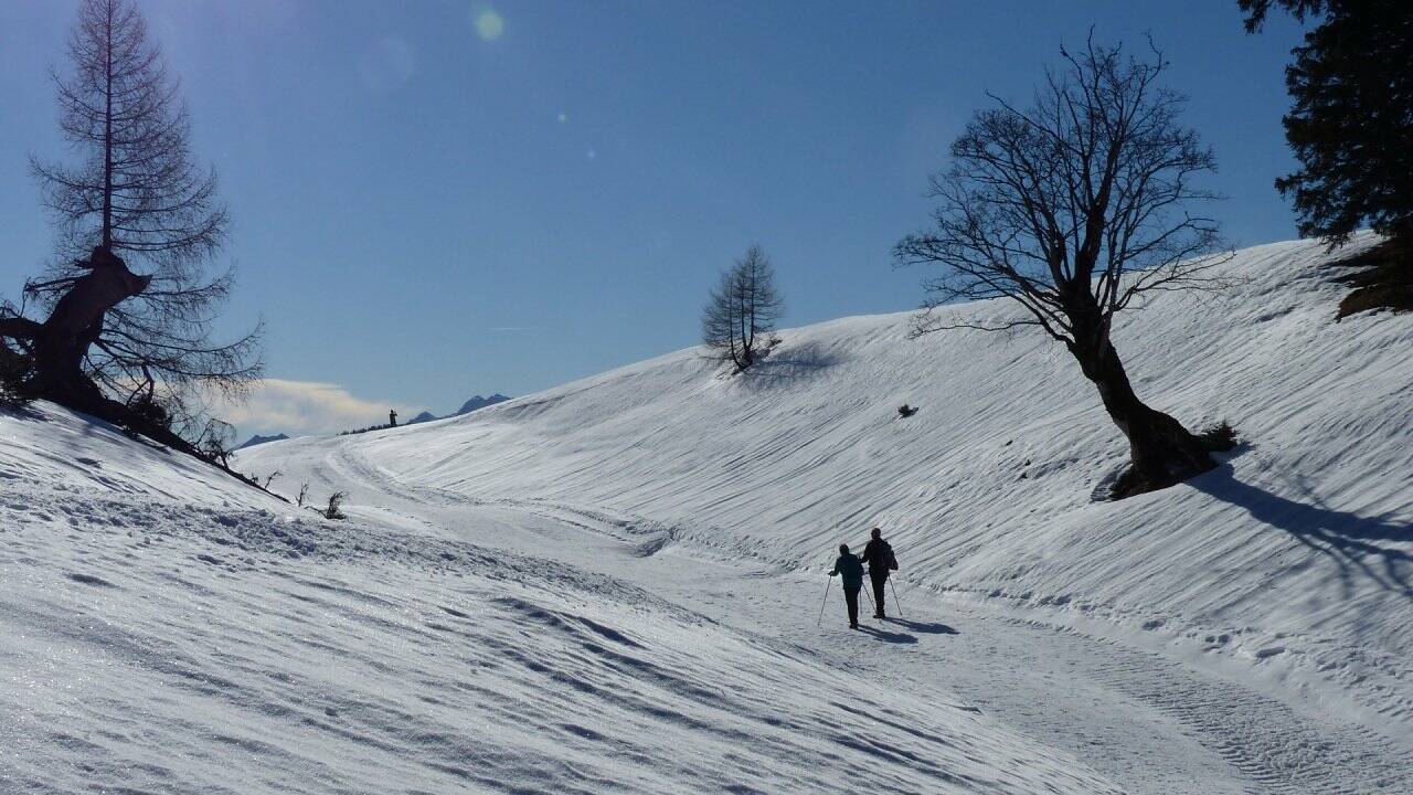 Die Postalm bietet glänzende Aussicht