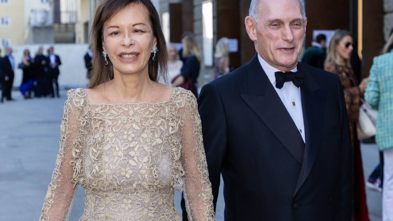 Almine Rech Ruiz-Picasso und Bernard Ruiz-Picasso, Kunstsammler und Enkelsohn von Pablo Picasso. 