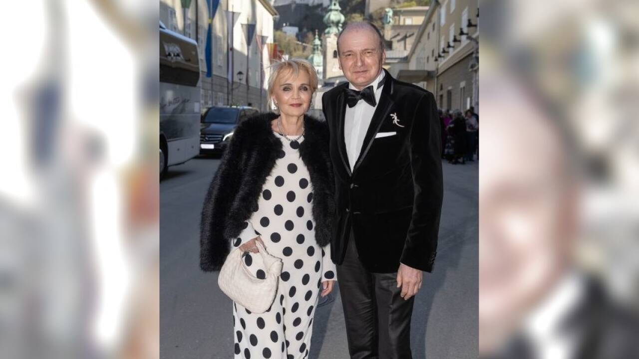 Claudia Gugger-Bessinger mit Ehemann Günther Bessinger.  