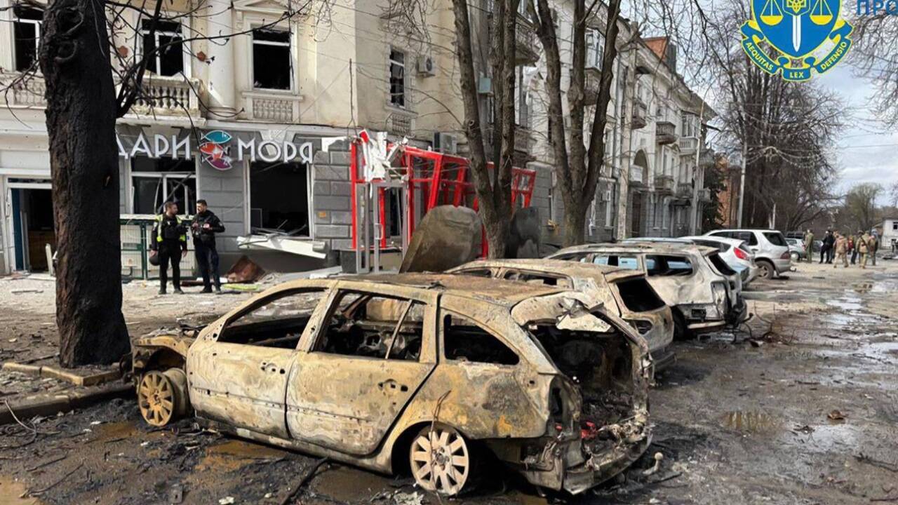 Viele Tote und schwere Verwüstungen in Sumy. 