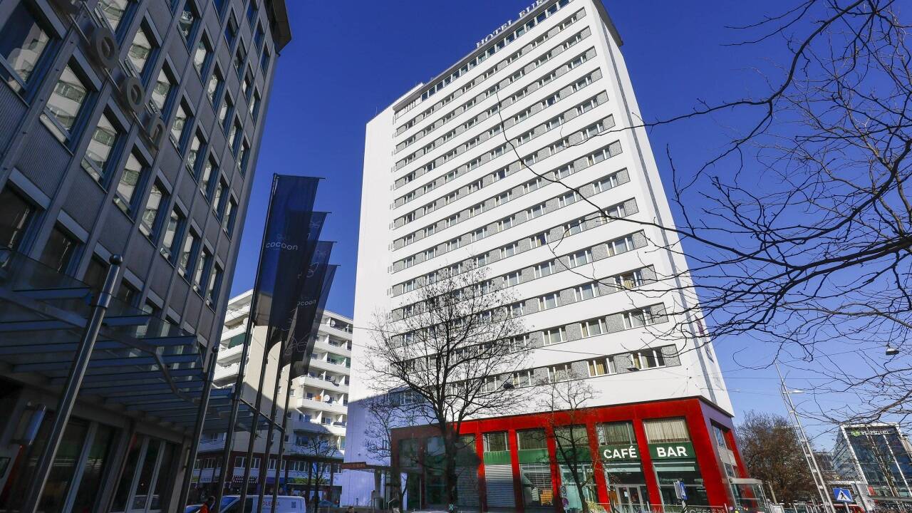Das ehemalige Hotel de l’Europe wurde im Krieg durch Bomben zerstört. Nach Kriegsende wurde das Hotel Europa neu errichtet. 