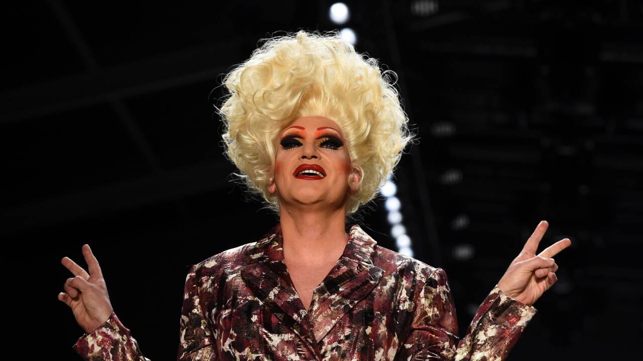 Dragqueen Olivia Jones. Dragqueen Olivia Jones.