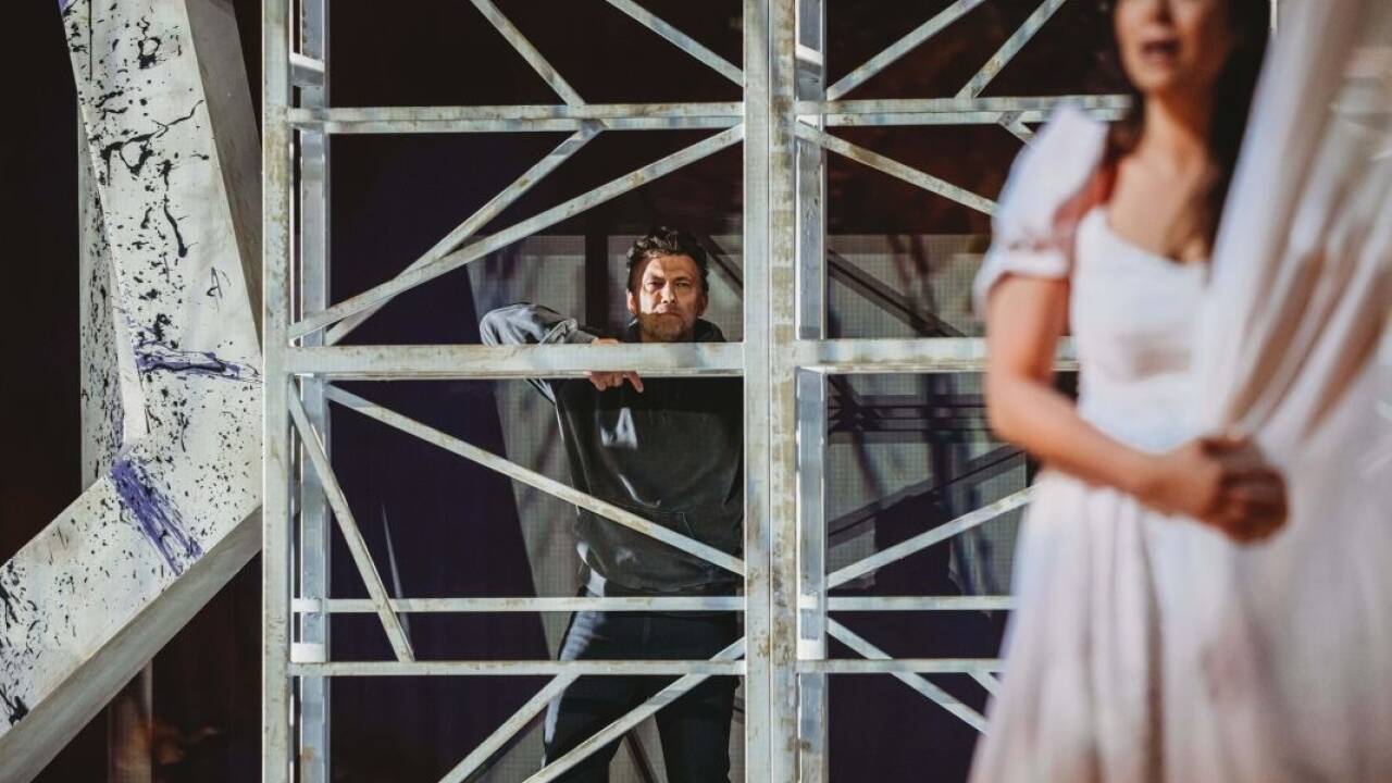 Szene aus „Parsifal“ bei den Tiroler Festspielen Erl.  Szene aus „Parsifal“ bei den Tiroler Festspielen Erl.