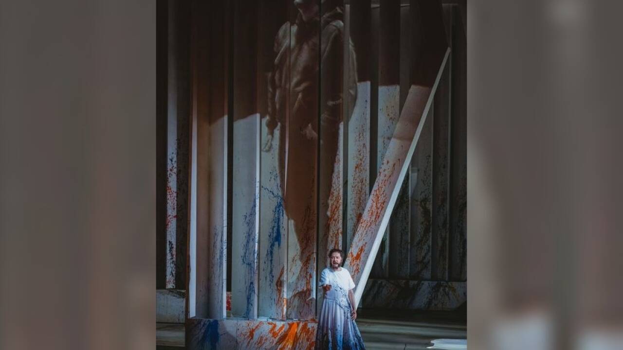 Szene aus „Parsifal“ bei den Tiroler Festspielen Erl.  Szene aus „Parsifal“ bei den Tiroler Festspielen Erl.