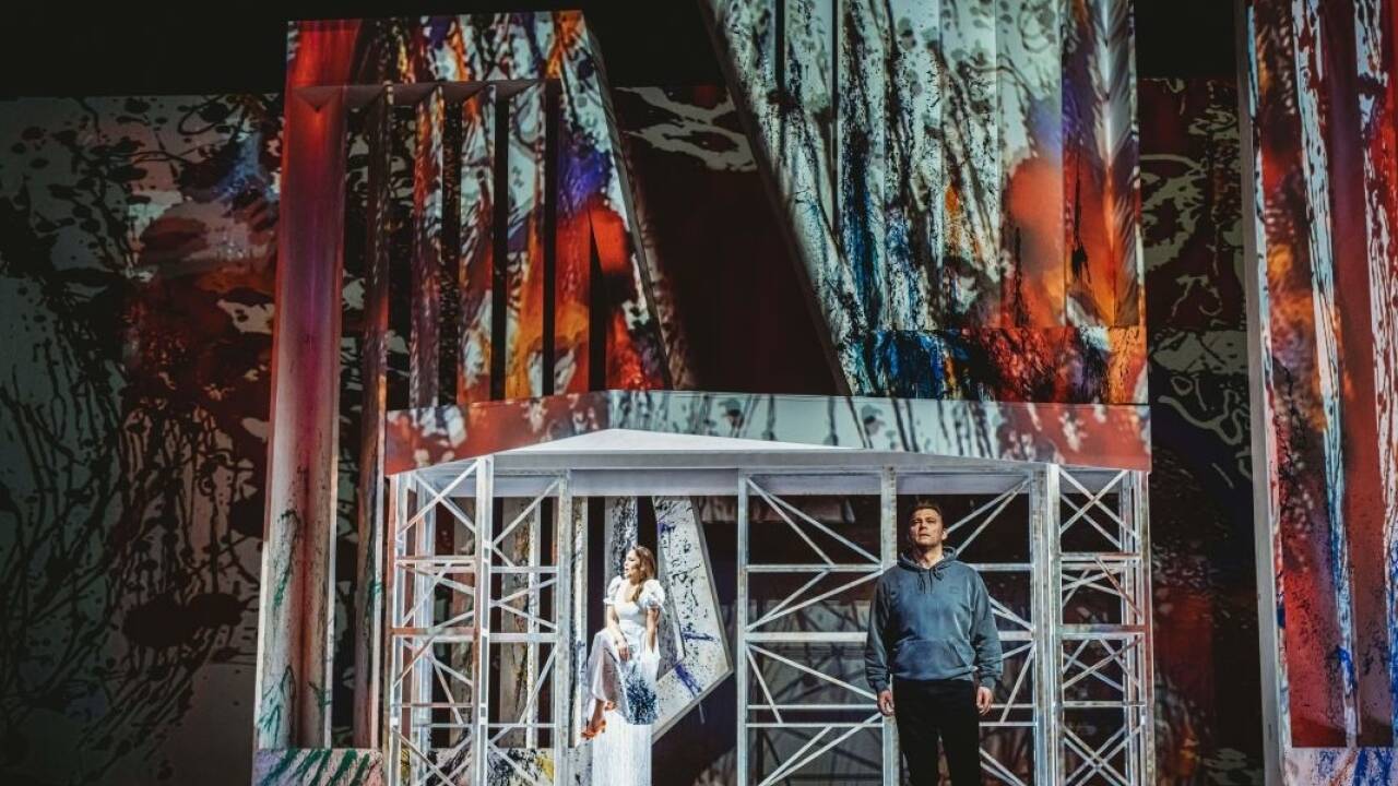 Szene aus „Parsifal“ bei den Tiroler Festspielen Erl.  Szene aus „Parsifal“ bei den Tiroler Festspielen Erl.