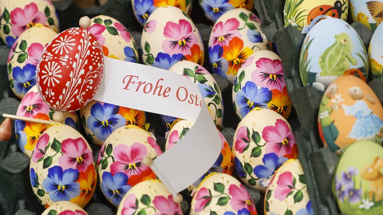 Ostereier als Frühlingsboten.  