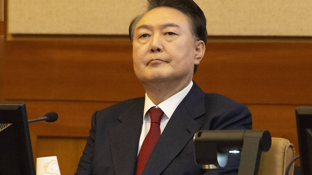 Der abgesetzte südkoreanische Präsident Yoon Suk-yeol (Archivbild) 