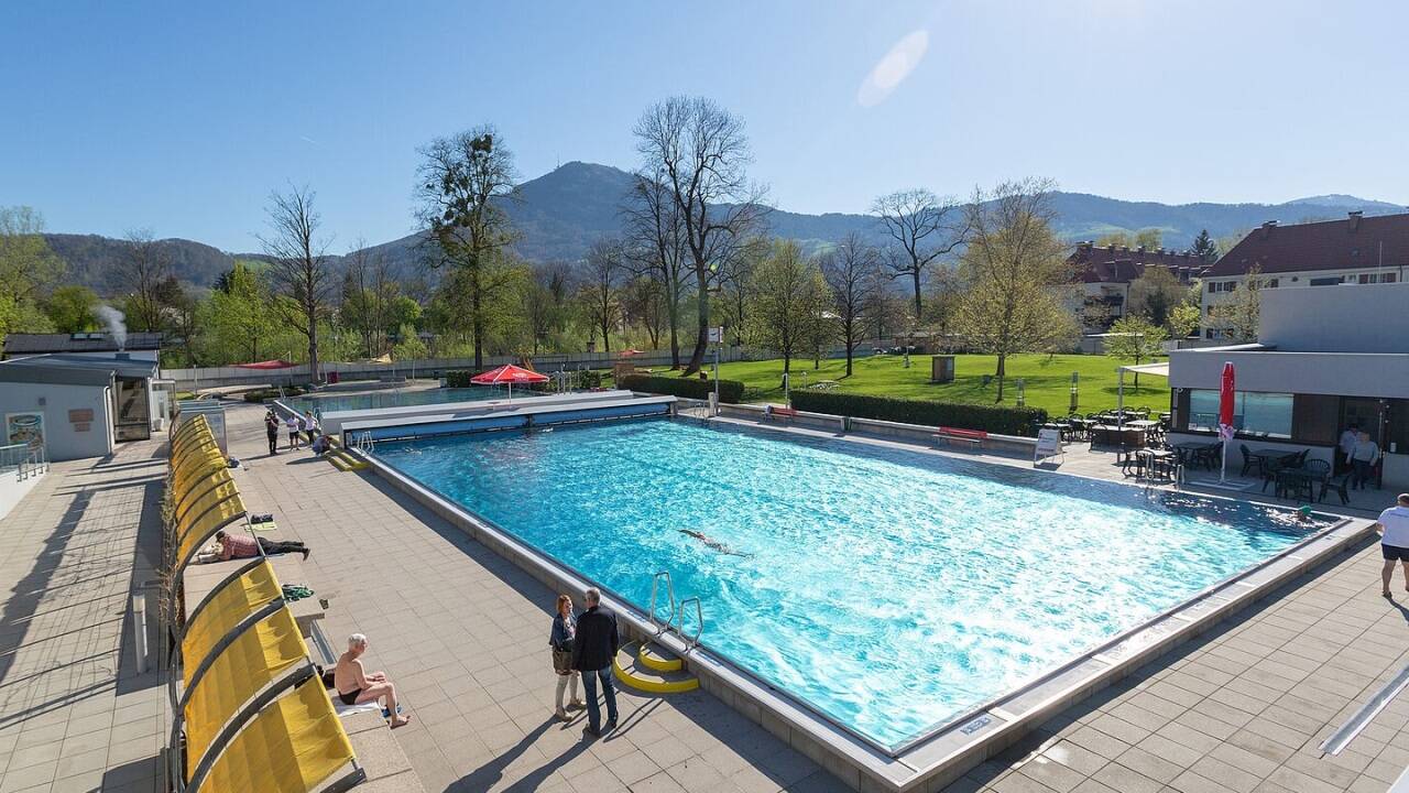 Das AYA-Bad an der Alpenstraße im vergangenen September. 