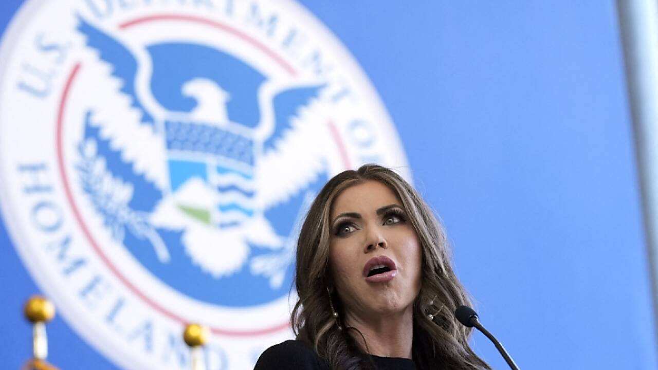 US-Heimatschutzministerin Kristi Noem 
