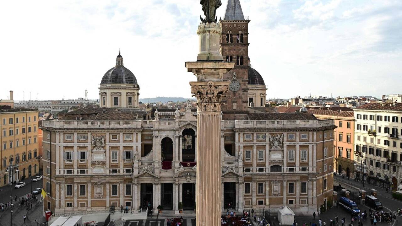Santa Maria Maggiore in Rom: Hier wird Papst Franziskus begraben werden.  