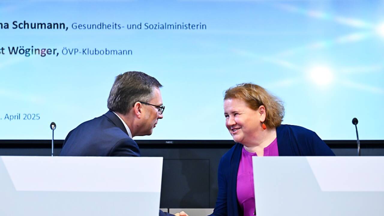 Wöginger und Schumann müssen noch Details erarbeiten 