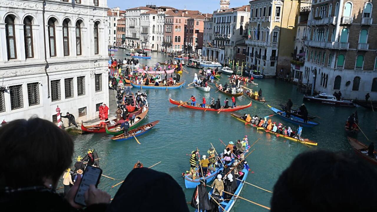 Venedig kämpft gegen den Massentourismus. 
