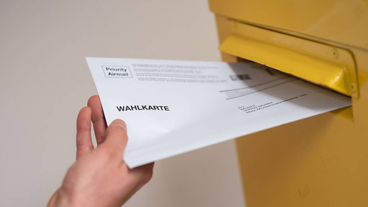 Wer nicht ins Wahllokal kommen kann, kann auch per Brief wählen 