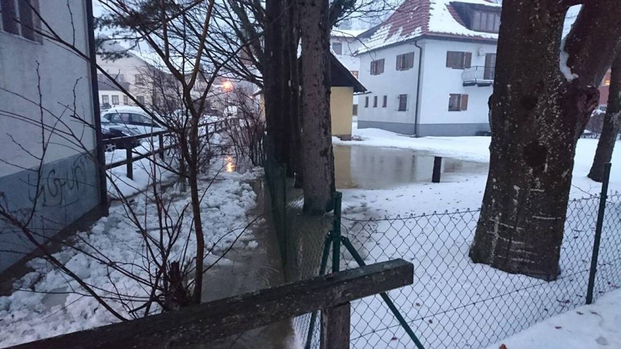 Feuerwehr Thalgau im Einsatz. 