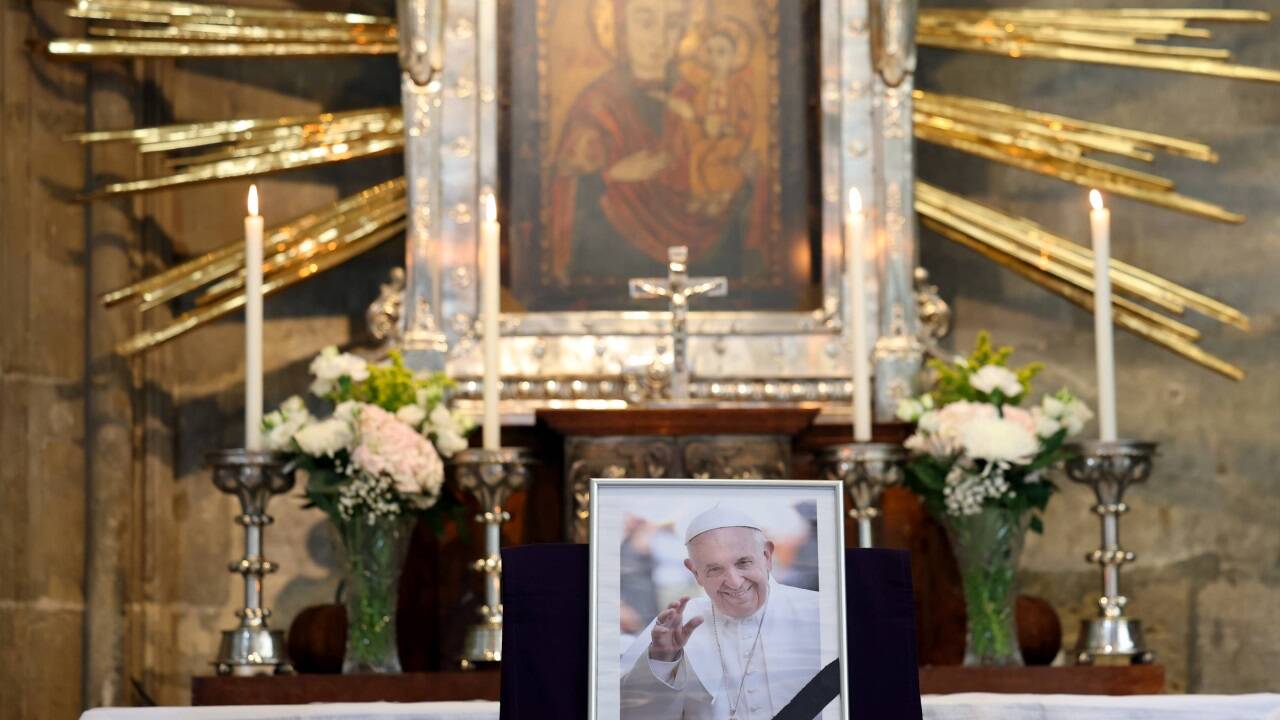 Abschied von Papst Franziskus.  