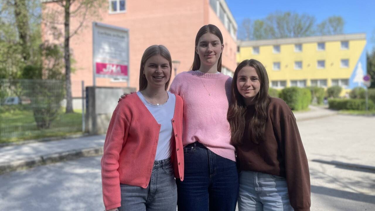 Lena Pöckl, Lena-Marie Gassner, Magdalena Walter. 