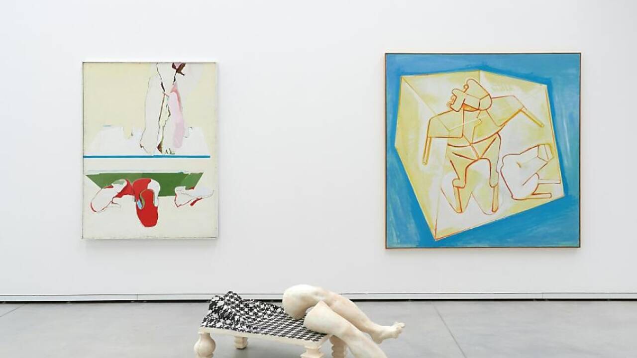 Gegenüberstellung von tschechoslowakischer Kunst und Werken aus der Sammlung 
