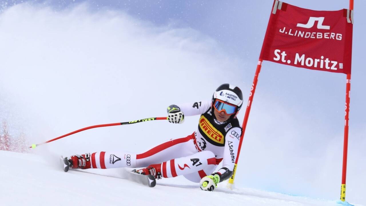 Die Österreicherin Stephanie Venier. 