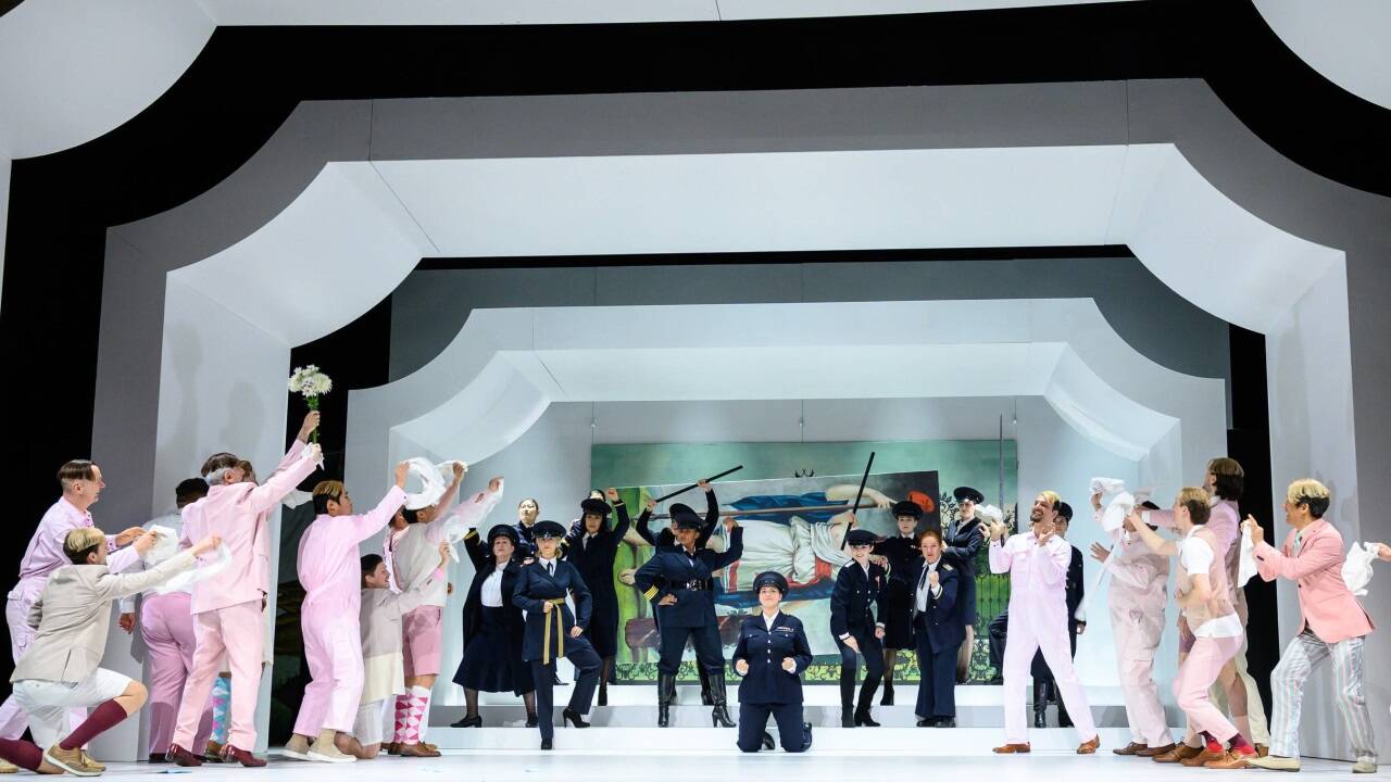 Szene aus „Il mondo alla rovescia“. 