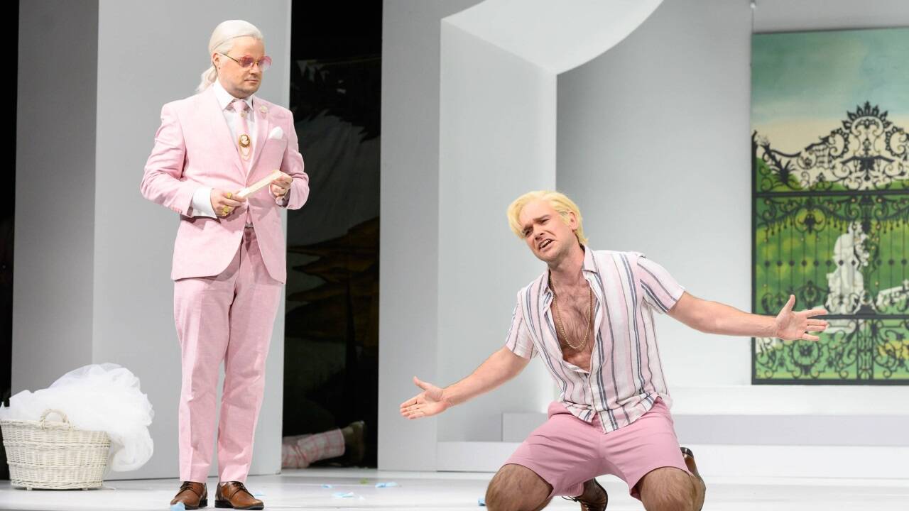 Alexander Hüttner als Girasole, Luke Sinclair als Amaranto. 