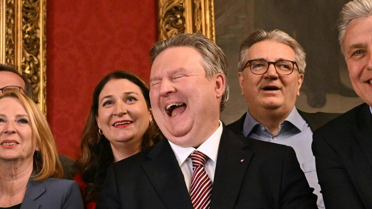 Ein sichtlich erfreuter Wahlsieger: Michael Ludwig (SPÖ). 
