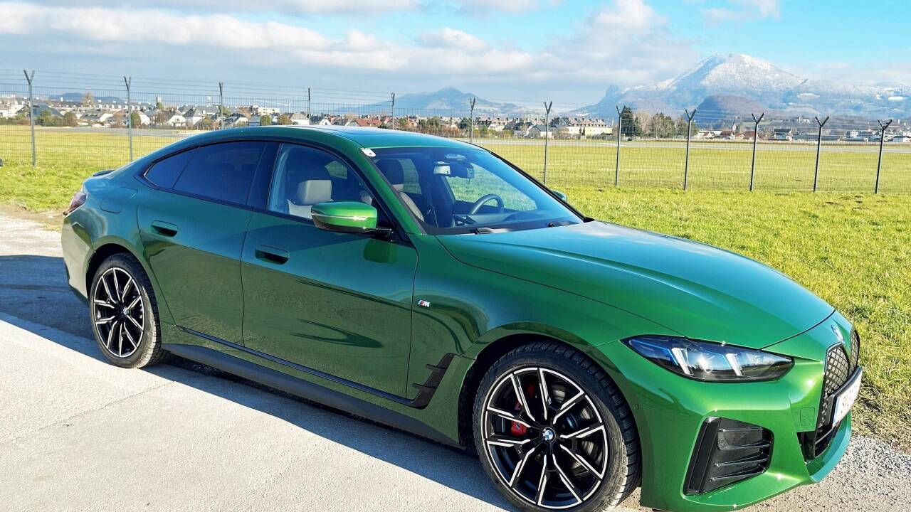 Der BMW i4 ist im Detail verbessert.  Der BMW i4 ist im Detail verbessert.