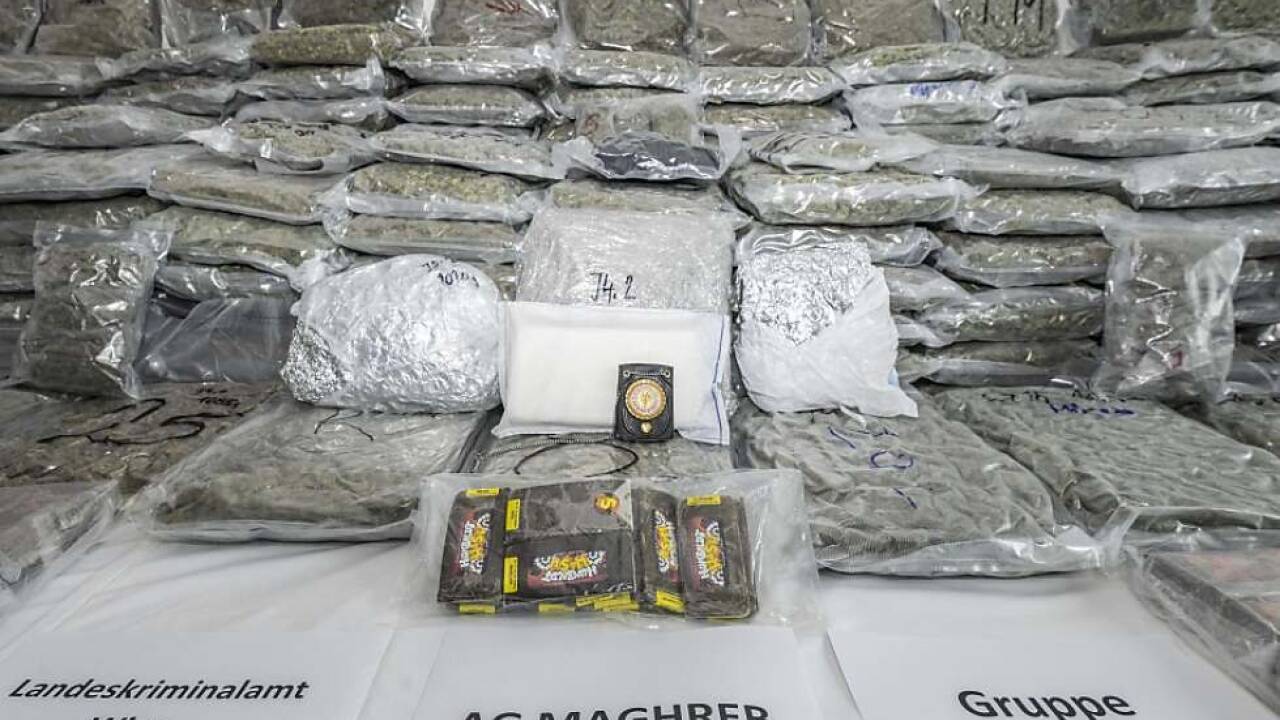 Polizei stellte große Mengen Cannabis und Kokain sicher 