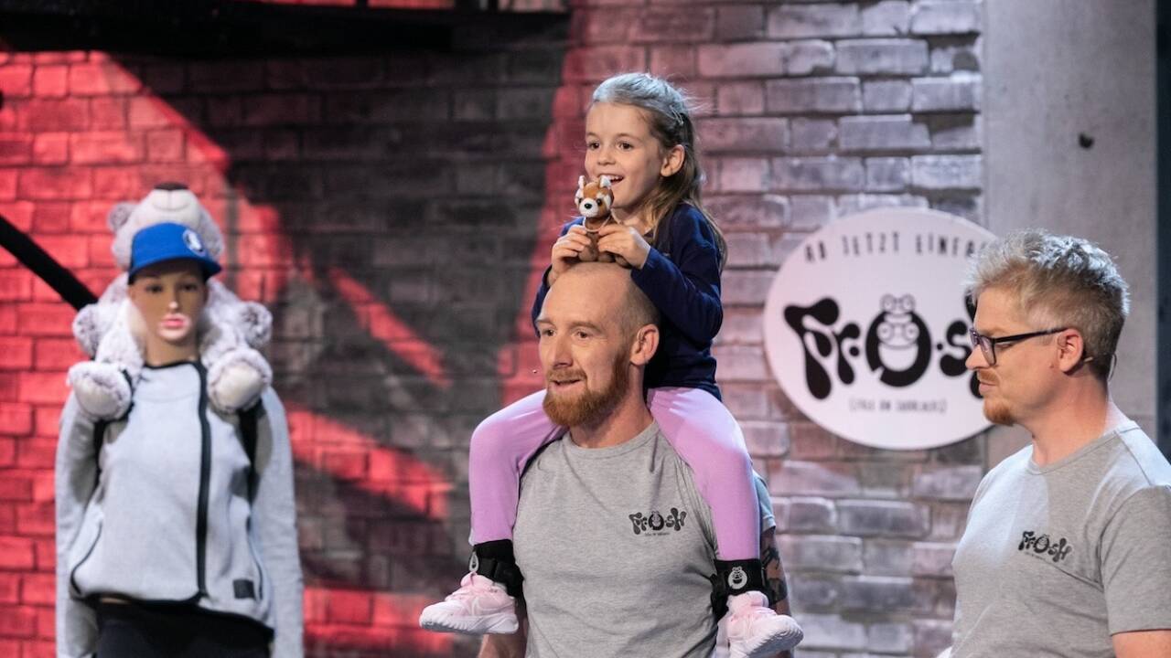Gründer Thomas Amerijan (im Bild mit seiner Tochter Franziska) und Gesellschafter Bertram Neuner präsentieren ihren „Fr-O-sH“  Gründer Thomas Amerijan (im Bild mit seiner Tochter Franziska) und Gesellschafter Bertram Neuner präsentieren ihren „Fr-O-sH“