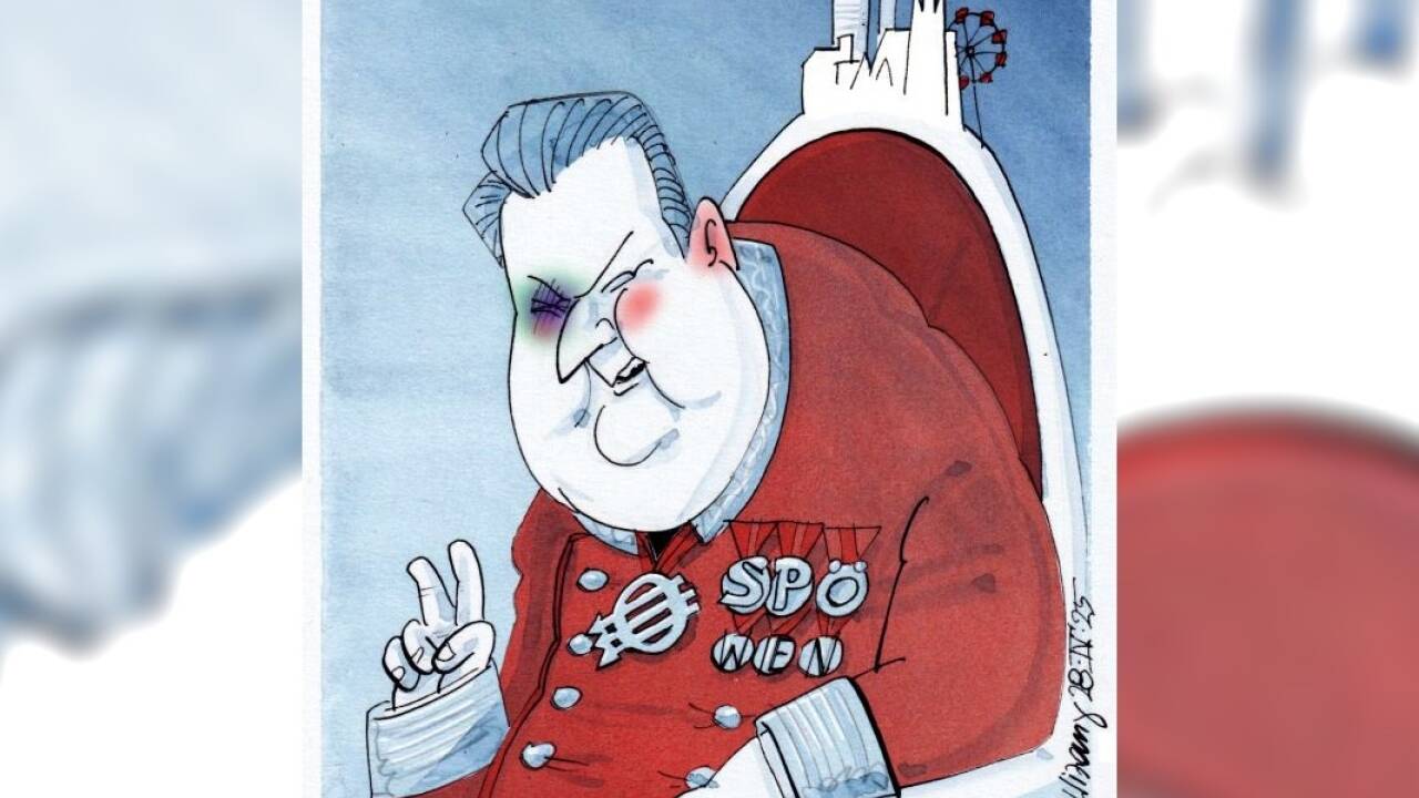 Der Kaiser in Wien ... 