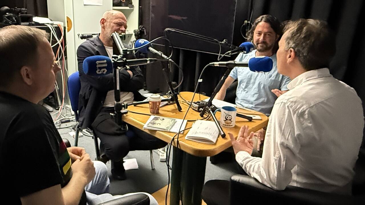 Die SN-Popcaster in Aktion. 