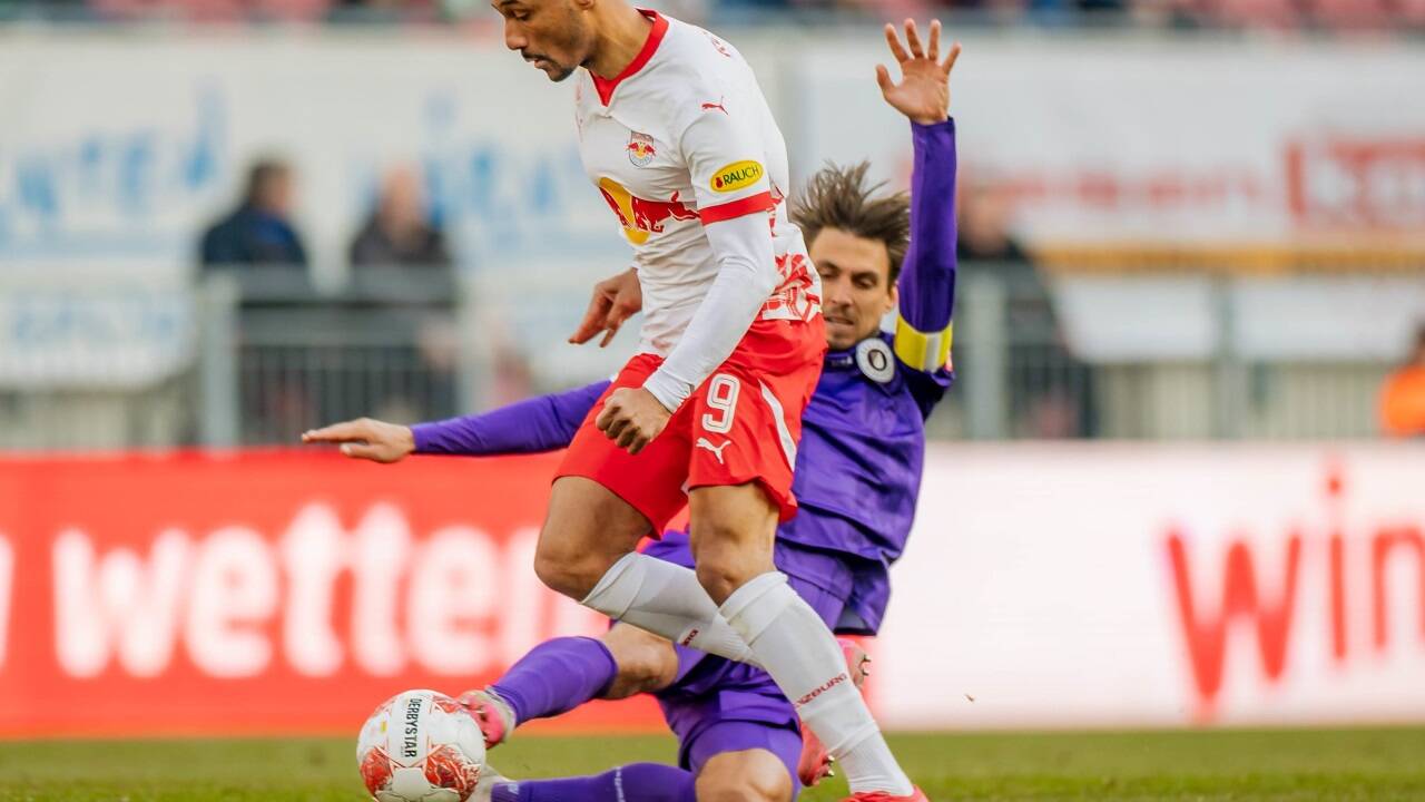 Der neue Red-Bull-Stürmer Karim Onisiwo beschert drei Ex-Vereinen zusätzliche Einnahmen.   Der neue Red-Bull-Stürmer Karim Onisiwo beschert drei Ex-Vereinen zusätzliche Einnahmen.